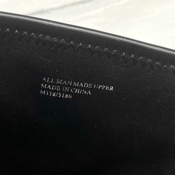 Charles by Charles David Black Chunky Block Heel Boots Trudy Ankle Boot 7.5M - Picture 16 of 16